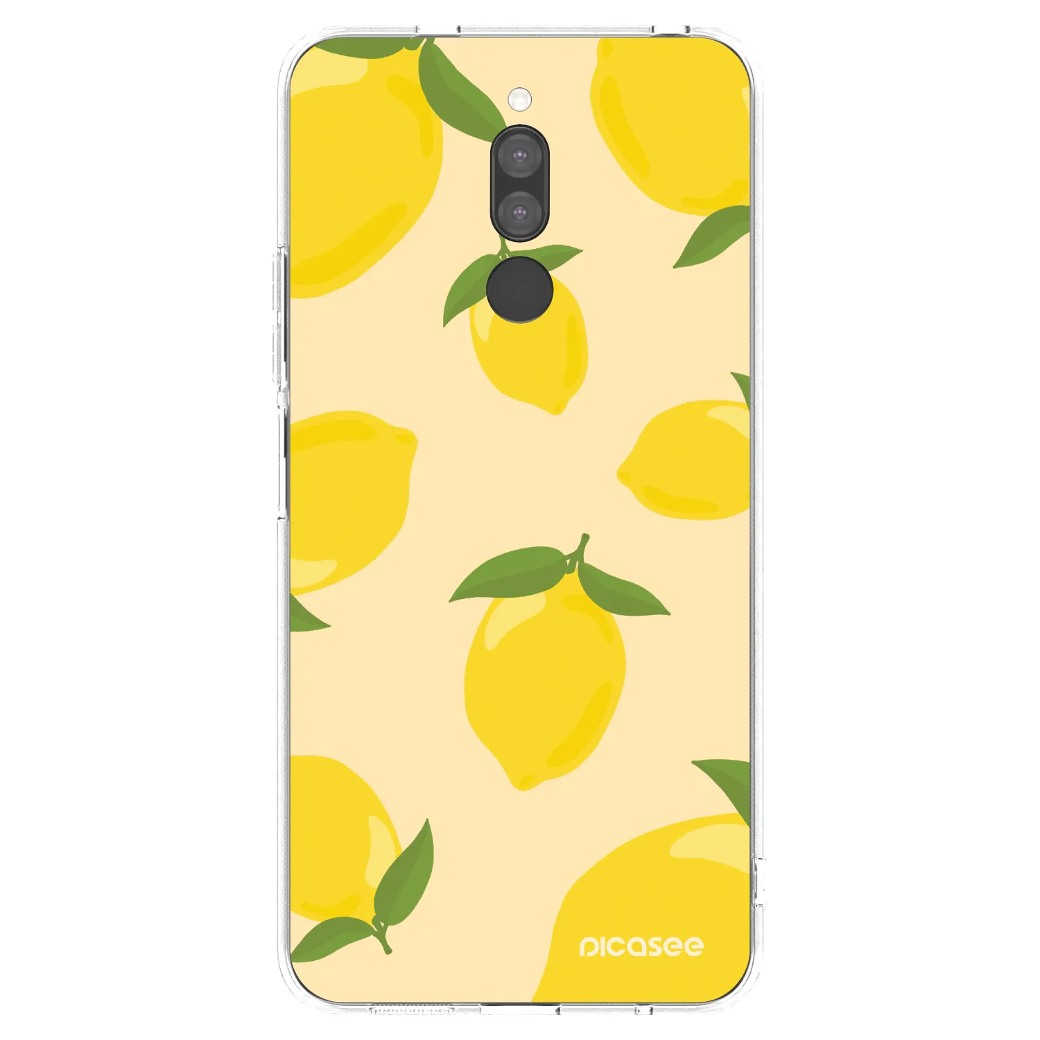 Picasee silikónový prehľadný obal pre Xiaomi Redmi 8 - Limoncella