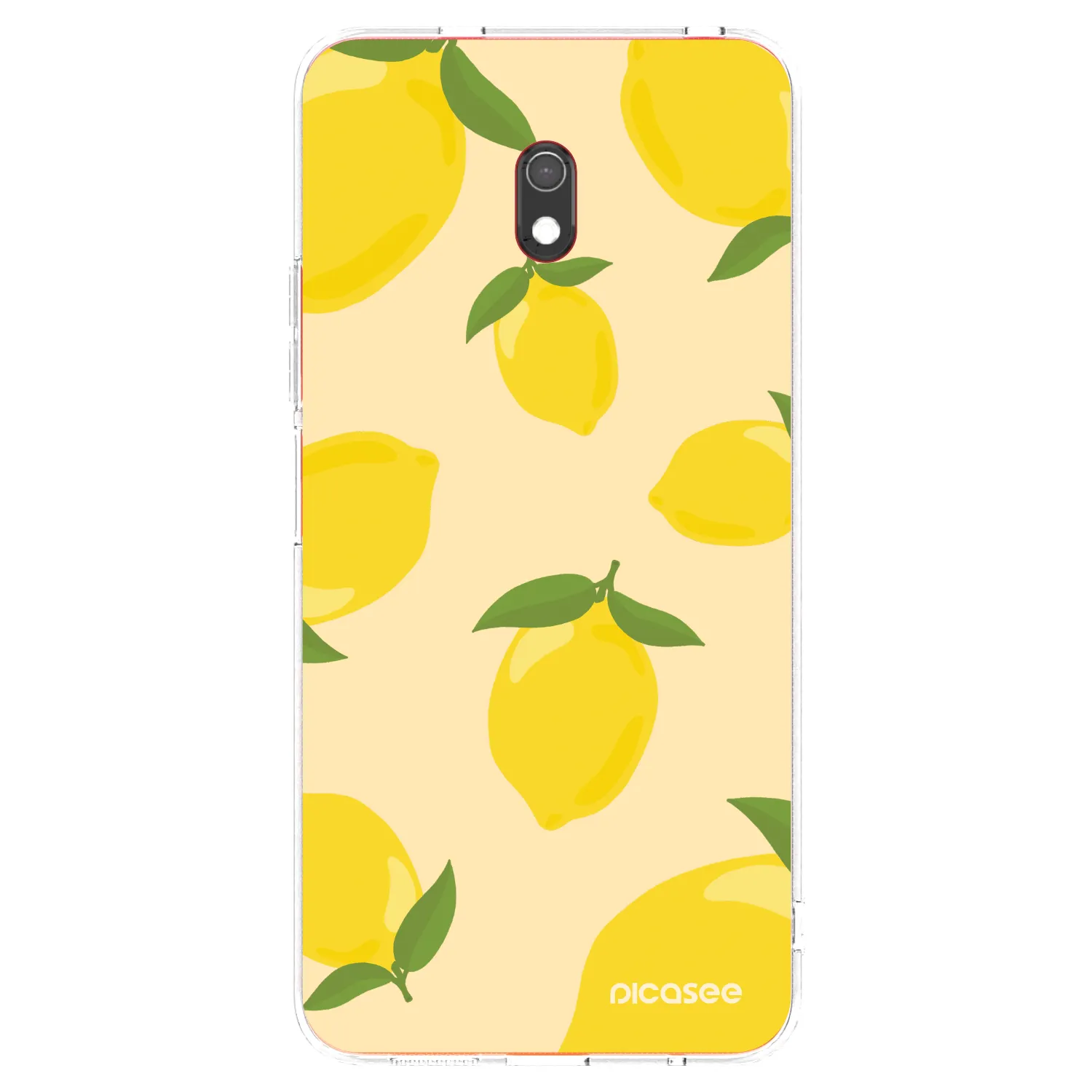 Picasee silikónový prehľadný obal pre Xiaomi Redmi 8A - Limoncella