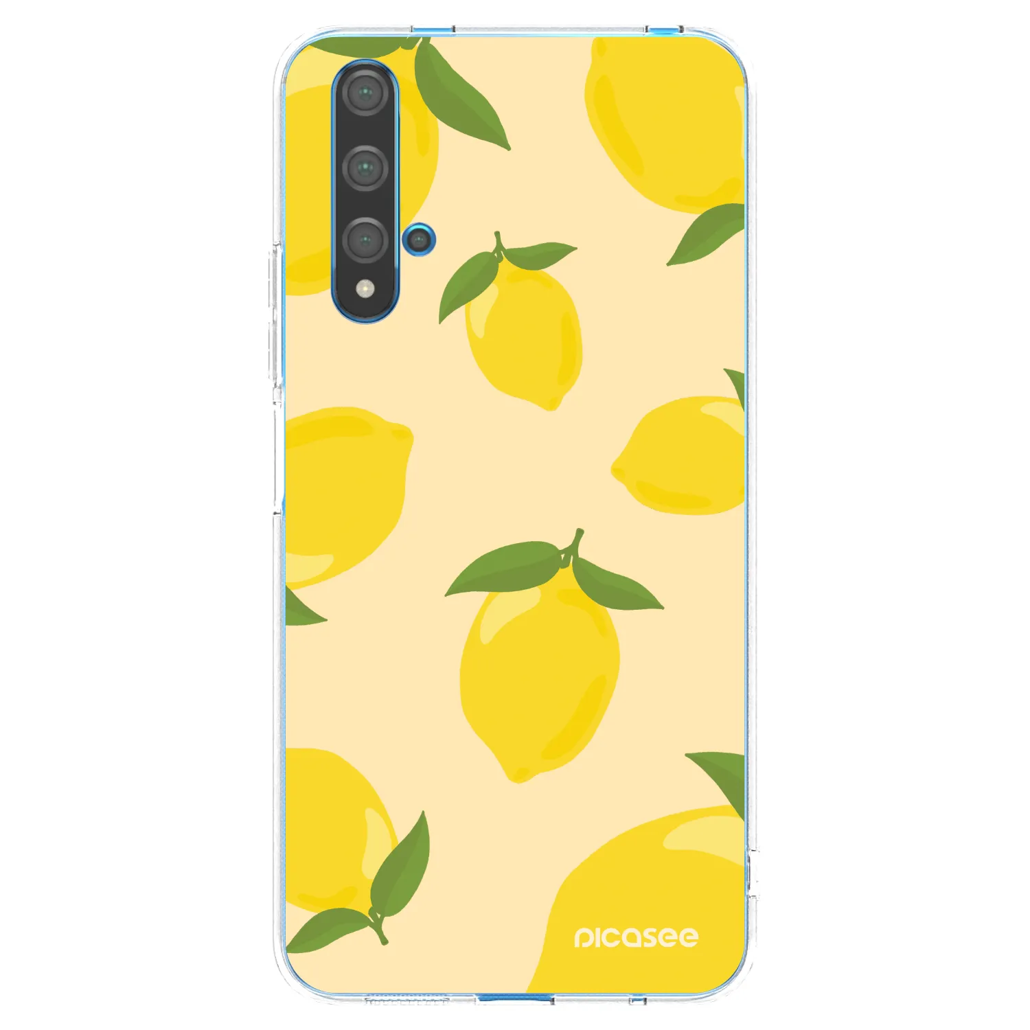 Picasee silikónový prehľadný obal pre Huawei Nova 5T - Limoncella
