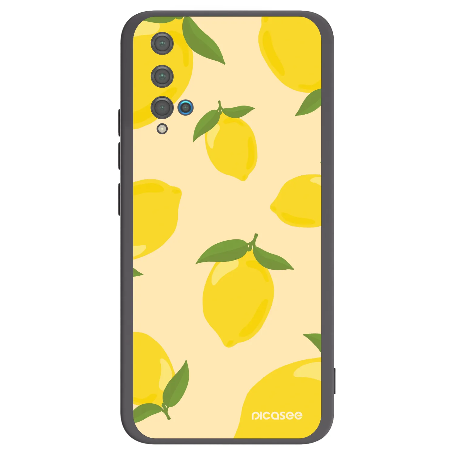 Picasee silikónový čierny obal pre Huawei Nova 5T - Limoncella