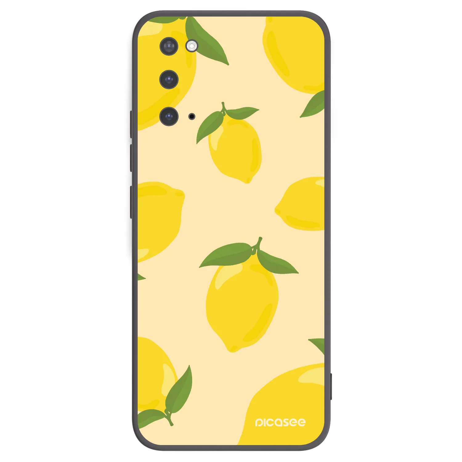 Picasee silikónový čierny obal pre Samsung Galaxy S20 G980F - Limoncella