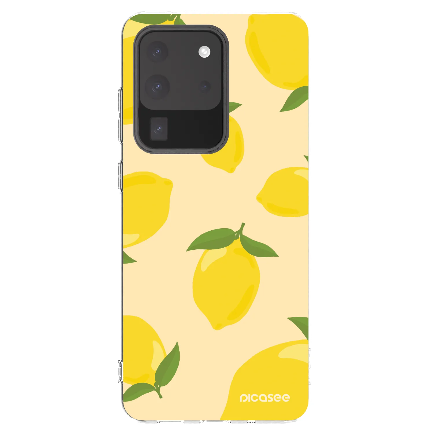 Picasee silikónový prehľadný obal pre Samsung Galaxy S20 Ultra 5G G988F - Limoncella