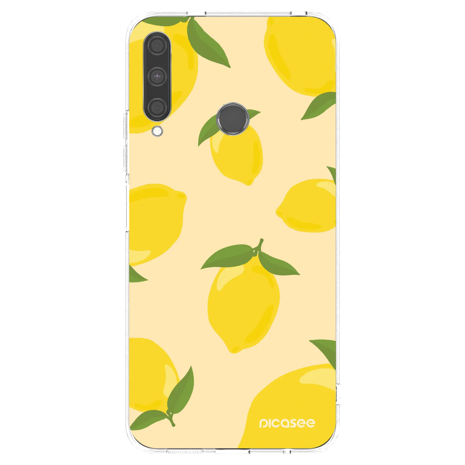 Picasee silikónový prehľadný obal pre Huawei P40 Lite E - Limoncella