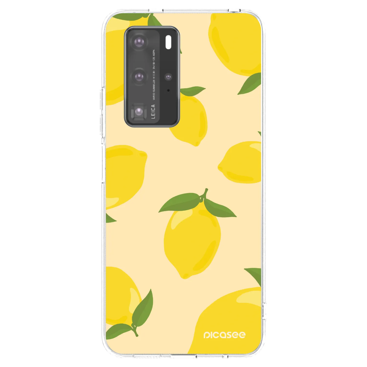 Picasee silikónový prehľadný obal pre Huawei P40 Pro - Limoncella