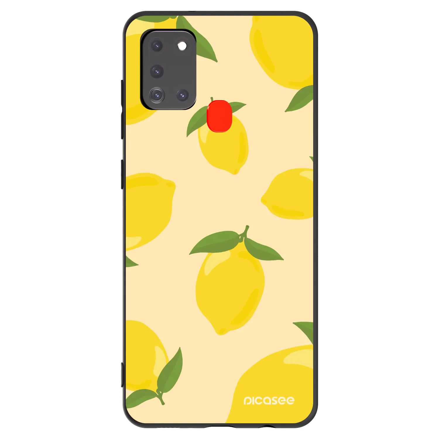 Picasee silikónový čierny obal pre Samsung Galaxy A21s - Limoncella