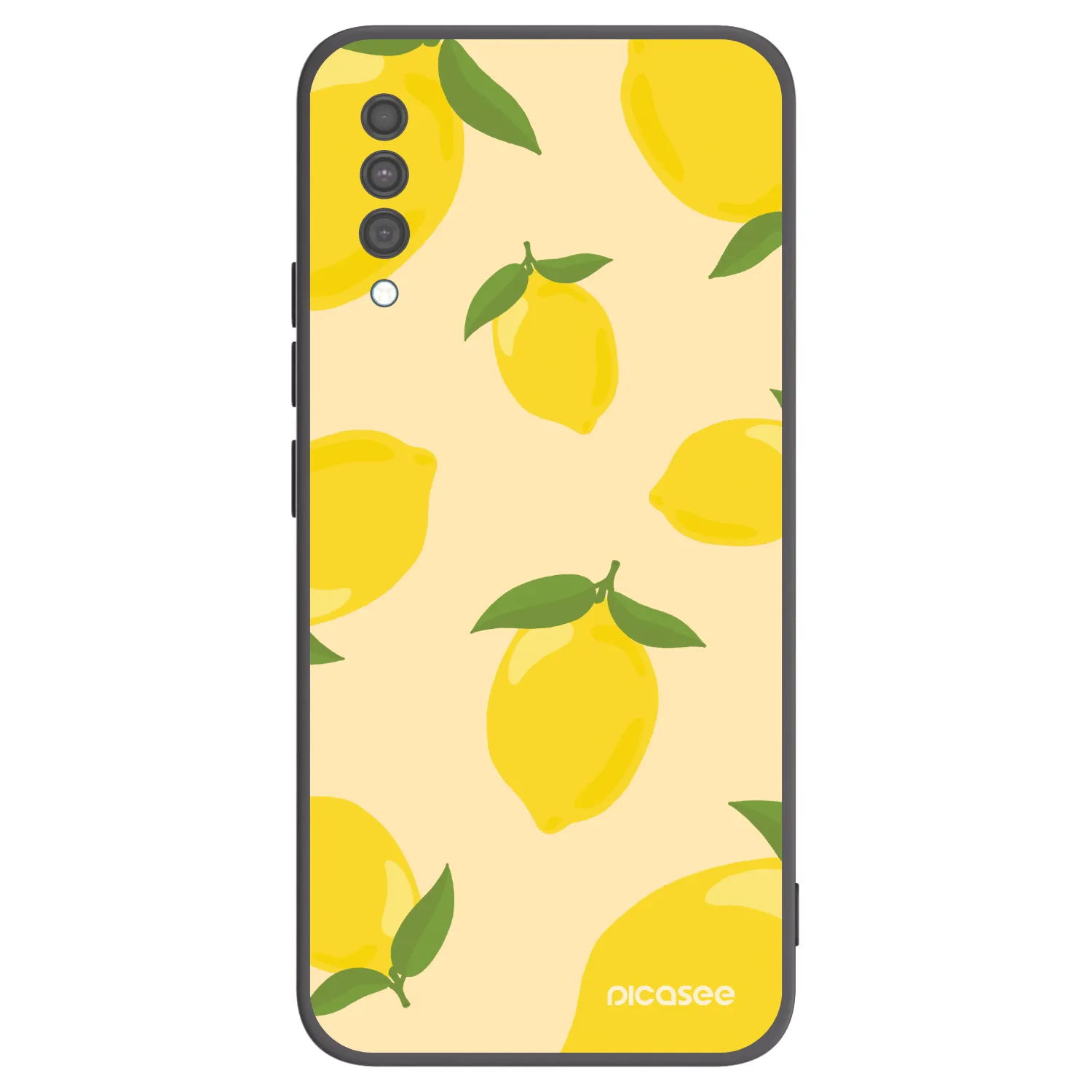 Picasee silikónový čierny obal pre Samsung Galaxy A30s A307F - Limoncella