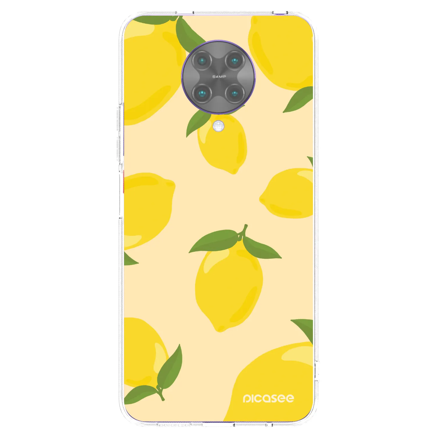 Picasee silikónový prehľadný obal pre Xiaomi Poco F2 Pro - Limoncella