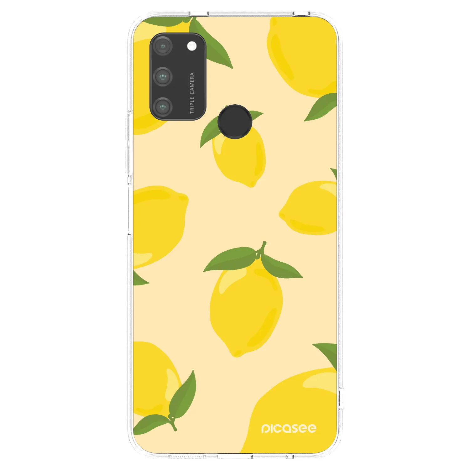 Picasee silikónový prehľadný obal pre Honor 9A - Limoncella