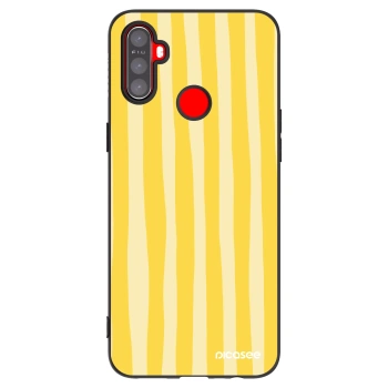 Obal pre Realme C3 - Lines lemon
