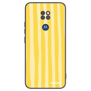 Obal pre Motorola Moto G9 Play - Lines lemon