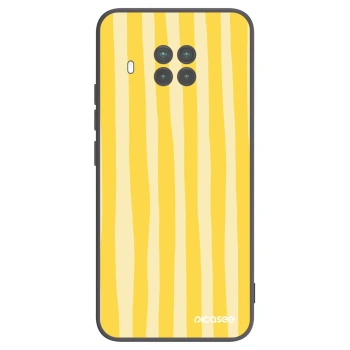 Picasee silikónový čierny obal pre Xiaomi Mi 10T Lite - Lines lemon