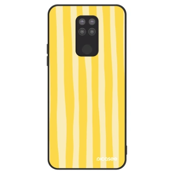 Obal pre Xiaomi Redmi Note 9 - Lines lemon