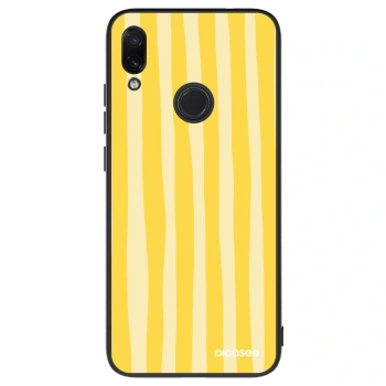 Obal pre Xiaomi Redmi Note 7 - Lines lemon