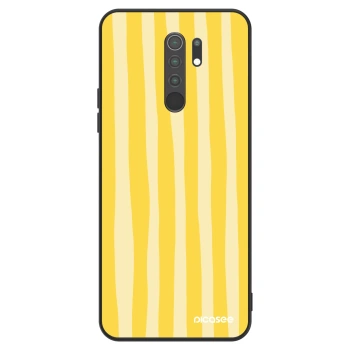 Obal pre Xiaomi Redmi 9 - Lines lemon