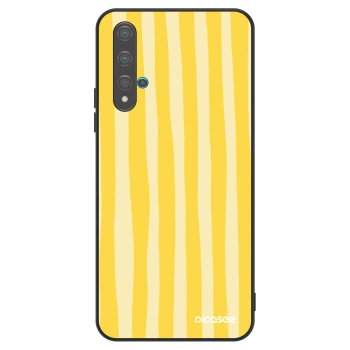 Obal pre Huawei Nova 5T - Lines lemon