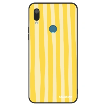 Obal pre Huawei Y7 2019 - Lines lemon