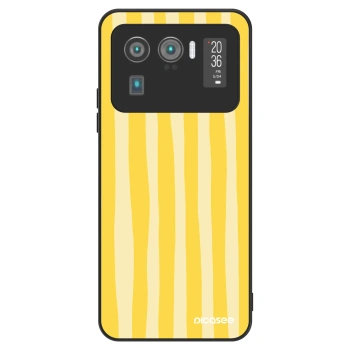 Obal pre Xiaomi Mi 11 Ultra - Lines lemon