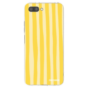 Obal pre Honor 10 - Lines lemon