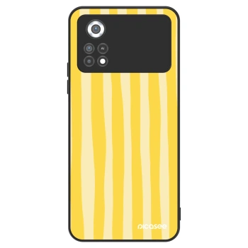 Obal pre Xiaomi Poco X4 Pro 5G - Lines lemon