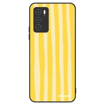 Obal pre OPPO A16s - Lines lemon