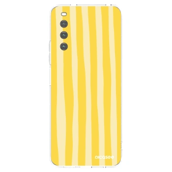 Obal pre Sony Xperia 10 IV 5G - Lines lemon