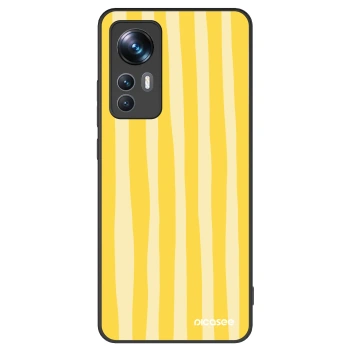 Obal pre Xiaomi 12T - Lines lemon