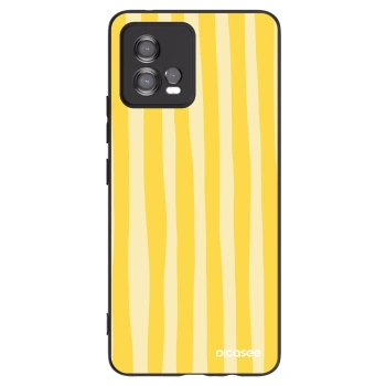 Obal pre Motorola Moto G72 - Lines lemon