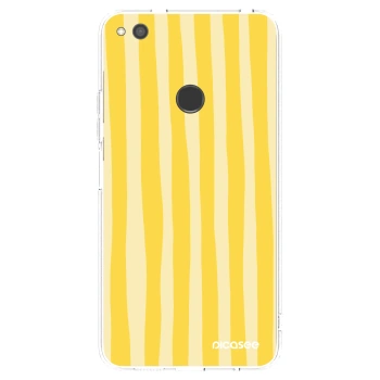 Obal pre Huawei P9 Lite 2017 - Lines lemon