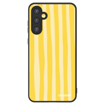 Picasee ULTIMATE CASE pro Samsung Galaxy A34 5G A346B - Lines lemon