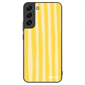 Picasee ULTIMATE CASE PowerShare pro Samsung Galaxy S22+ 5G - Lines lemon