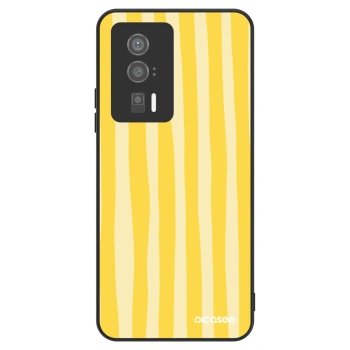 Obal pre Xiaomi Poco F5 Pro 5G - Lines lemon