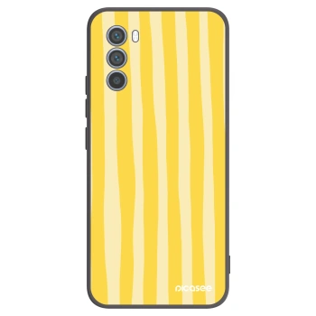Obal pre Motorola Moto G62 - Lines lemon