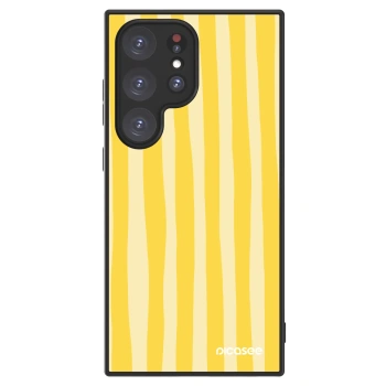 Picasee ULTIMATE CASE pro Samsung Galaxy S24 Ultra S928B 5G - Lines lemon