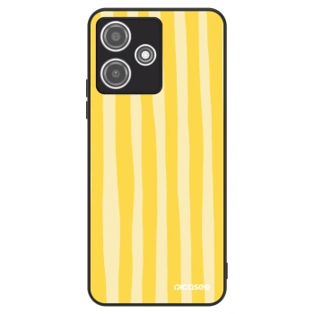 Obal pre Xiaomi Redmi 12 5G - Lines lemon