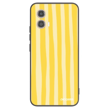 Obal pre Motorola Moto G53 5G - Lines lemon