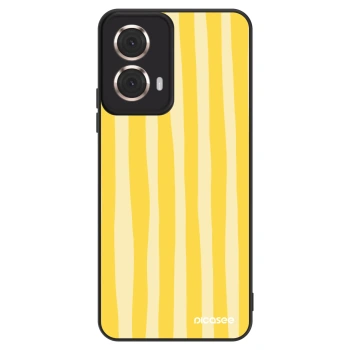 Obal pre Motorola Moto G85 - Lines lemon