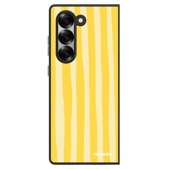 Obal pre Samsung Galaxy Z Fold6 5G - Lines lemon