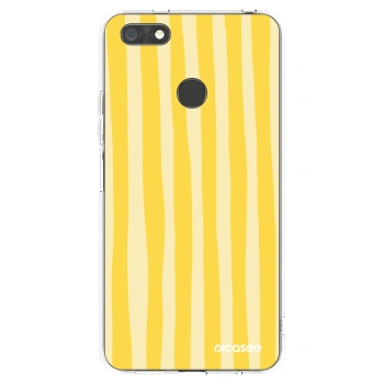Obal pre Huawei P9 Lite Mini - Lines lemon