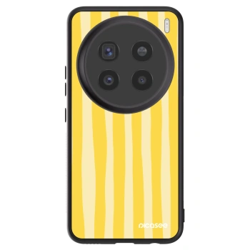 Obal pre Vivo X200 Pro - Lines lemon
