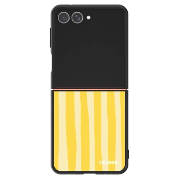 Obal pre Samsung Galaxy Z Flip7 5G - Lines lemon