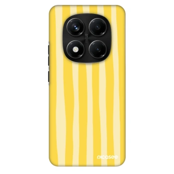 Obal pre Xiaomi Redmi Note 14 Pro+ 5G - Lines lemon