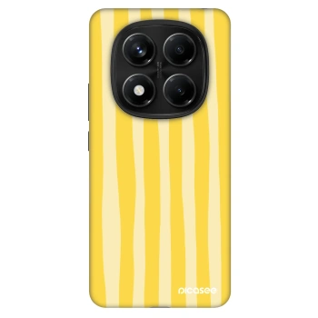 Obal pre Xiaomi Redmi Note 14 Pro 5G - Lines lemon