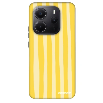 Obal pre Xiaomi Redmi Note 14 5G - Lines lemon