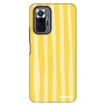 Obal pre Xiaomi Redmi Note 10 Pro - Lines lemon