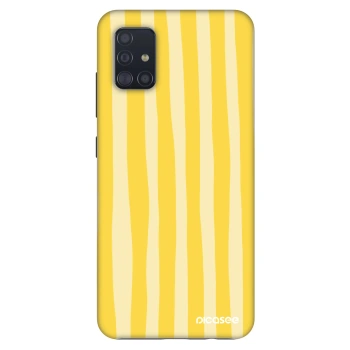 Obal pre Samsung Galaxy A51 A515F - Lines lemon