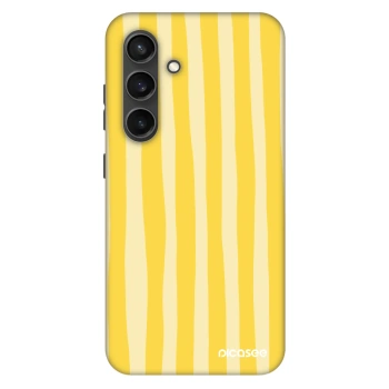 Obal pre Samsung Galaxy S24 S921B 5G - Lines lemon