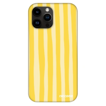 Obal pre Apple iPhone 13 Pro Max - Lines lemon