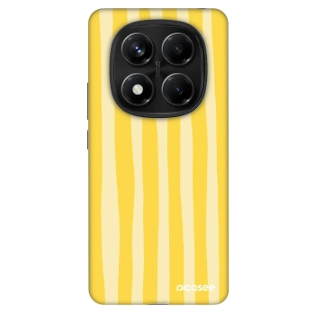 Obal pre Xiaomi Redmi Note 14 Pro 4G - Lines lemon