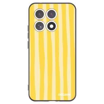Picasee silikónový čierny obal pre Xiaomi 15T - Lines lemon