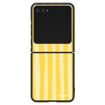 Obal pre Motorola Razr 60 - Lines lemon